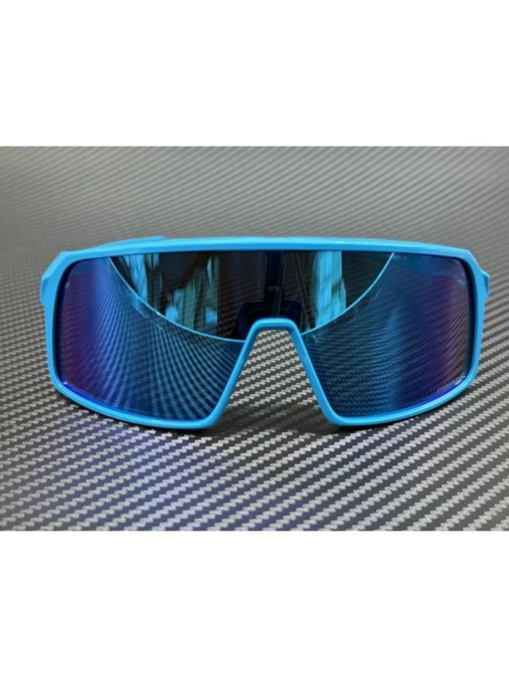 New Oakley Men Sky Blue Sunglasses 70-23-140